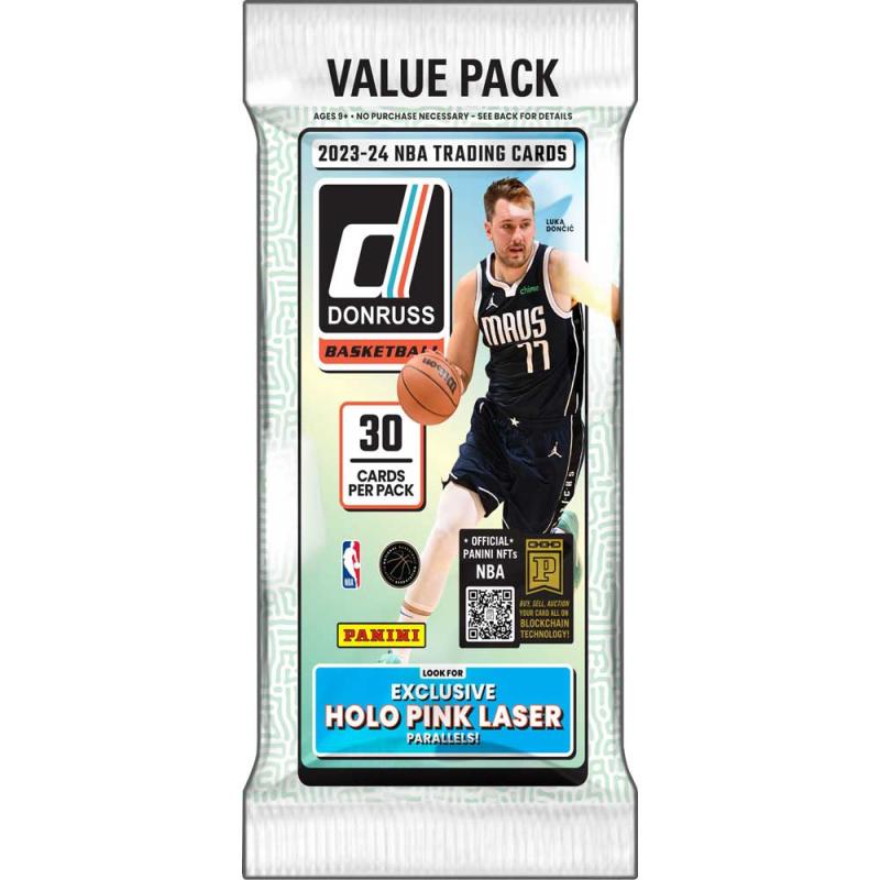 1 Value Pack (30 cards) 2023-24 Panini Donruss NBA Basketball