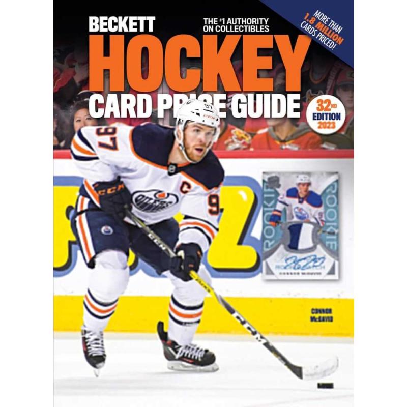 Beckett Hockey Card Price Guide (Yearbook) 2023 32st Edition - Connor McDavid