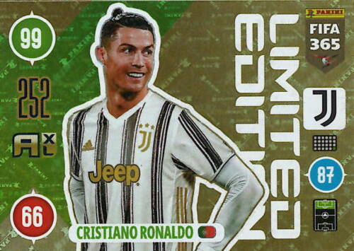 Adrenalyn XL FIFA 365 2021 - Cristiano Ronaldo (Juventus) - Limited Edition