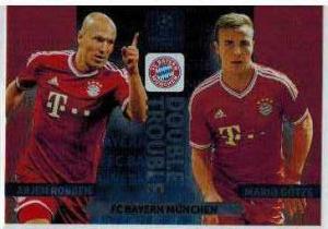 Double Trouble, 2013-14 Adrenalyn Champions League, Arjen Robben / Mario Gotze