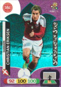 Scandinavian Stars, 2012 Adrenalyn EM/ Euro 2012, Christian Eriksen