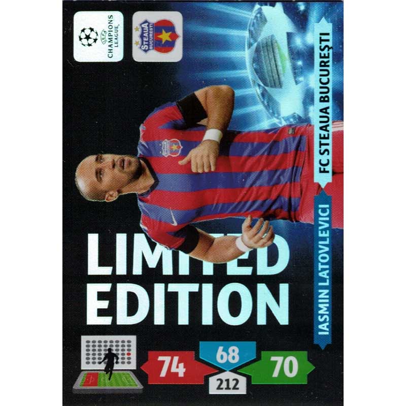 Limited Edition, 2012-13 Adrenalyn Champions League, Iasmin Latovlevici (Steua Bucharest)