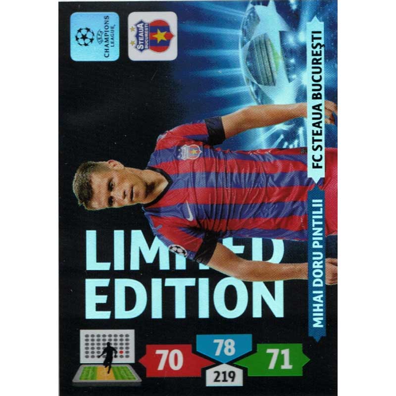 Limited Edition, 2012-13 Adrenalyn Champions League, Mihai Dory Pintilii (Steua Bucharest)