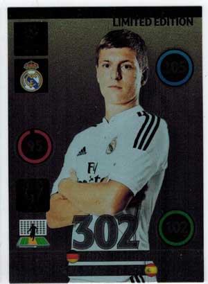 Limited Edition, 2014-15 Adrenalyn Champions League, Toni Kroos