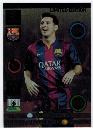 Limited Edition, 2014-15 Adrenalyn Champions League, Lionel Messi