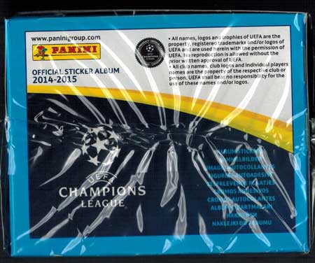 Box (50 Paket), Panini Stickers Champions League 2014-15