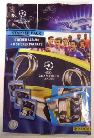 Starter Pack, Panini Stickers Champions League 2014-15 (Including 8 packs)