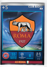 Club Badge, 2014-15 Adrenalyn Champions League, AS Roma