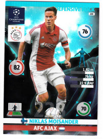 Defensive Rock, 2014-15 Adrenalyn Champions League, Niklas Moisander