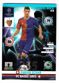 Defensive Rock, 2014-15 Adrenalyn Champions League, Fabian Schär / Fabian Schar