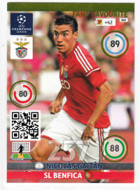 Fans Favourite, 2014-15 Adrenalyn Champions League, Nicolás Gaitán / Nicolas Gaitan