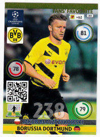 Fans Favourite, 2014-15 Adrenalyn Champions League, Jakub Blaszczykowski