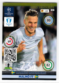 Fans Favourite, 2014-15 Adrenalyn Champions League, Markus Rosenberg