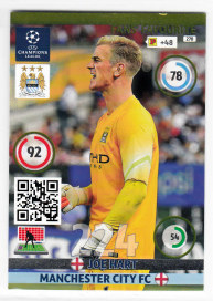 Fans Favourite, 2014-15 Adrenalyn Champions League, Joe Hart