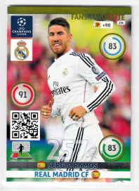 Fans Favourite, 2014-15 Adrenalyn Champions League, Sergio Ramos