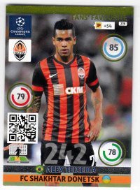 Fans Favourite, 2014-15 Adrenalyn Champions League, Alex Teixeira