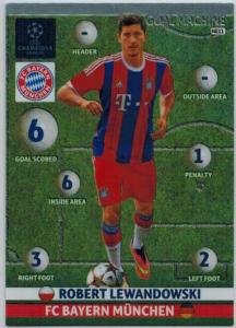Goal Machine, 2014-15 Adrenalyn Champions League, Robert Lewandowski