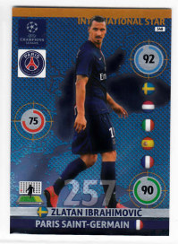 International Star, 2014-15 Adrenalyn Champions League, Zlatan Ibrahimovic