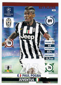 Key Player, 2014-15 Adrenalyn Champions League, Paul Pogba