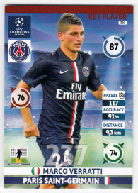 Key Player, 2014-15 Adrenalyn Champions League, Marco Verratti