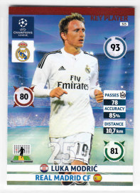 Key Player, 2014-15 Adrenalyn Champions League, Luka Modric