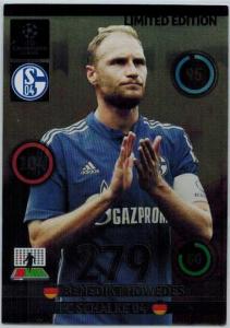 Limited Edition, 2014-15 Adrenalyn Champions League, Benedikt Höwedes / Benedikt Howedes