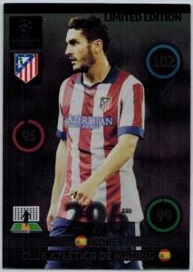 Limited Edition, 2014-15 Adrenalyn Champions League, Koke