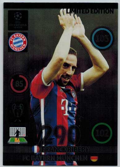 Limited Edition, 2014-15 Adrenalyn Champions League, Franck Ribery