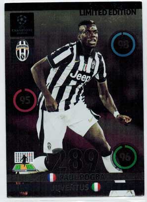 Limited Edition, 2014-15 Adrenalyn Champions League, Paul Pogba