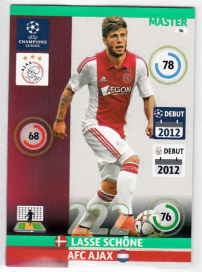 Master, 2014-15 Adrenalyn Champions League, Lasse Schöne / Lasse Schone