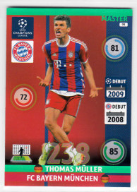 Master, 2014-15 Adrenalyn Champions League, Thomas Müller / Thomas Muller