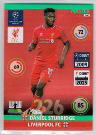 Master, 2014-15 Adrenalyn Champions League, Daniel Sturridge
