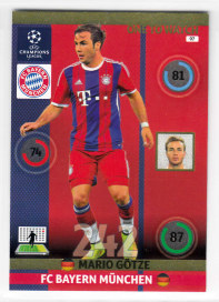 One To Watch, 2014-15 Adrenalyn Champions League, Mario Götze