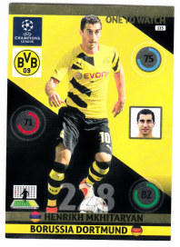 One To Watch, 2014-15 Adrenalyn Champions League, Henrikh Mkhitaryan