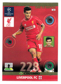 One To Watch, 2014-15 Adrenalyn Champions League, Coutinho