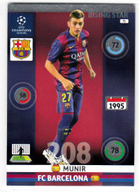 Rising Star, 2014-15 Adrenalyn Champions League, Munir