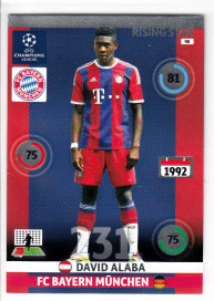 Rising Star, 2014-15 Adrenalyn Champions League, David Alaba