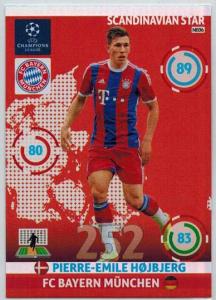 Scandinavian Star, 2014-15 Adrenalyn Champions League, Pierre-Emile Højbjerg / Pierre-Emile Hojbjerg