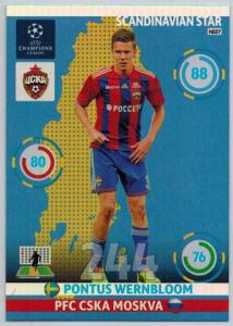 Scandinavian Star, 2014-15 Adrenalyn Champions League, Pontus Wernbloom