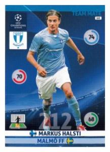 Team Mate, 2014-15 Adrenalyn Champions League, Malmö FF, Markus Halsti