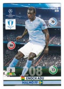 Team Mate, 2014-15 Adrenalyn Champions League, Malmö FF, Enoch Adu