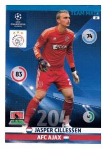 Team Mate, 2014-15 Adrenalyn Champions League, AFC Ajax, Jasper Cillessen