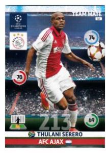 Team Mate, 2014-15 Adrenalyn Champions League, AFC Ajax, Thulani Serero