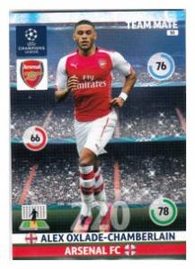 Team Mate, 2014-15 Adrenalyn Champions League, Arsenal F.C., Alex Oxlade-Chamberlain