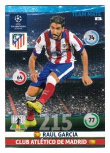 Team Mate, 2014-15 Adrenalyn Champions League, Club Atlético de Madrid, Raúl García