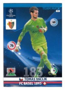 Team Mate, 2014-15 Adrenalyn Champions League, FC Basel 1893, Tomás Vaclík