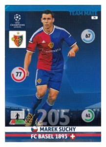 Team Mate, 2014-15 Adrenalyn Champions League, FC Basel 1893, Marek Suchy