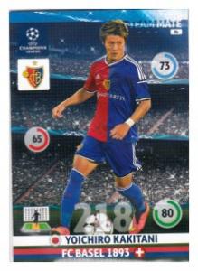 Team Mate, 2014-15 Adrenalyn Champions League, FC Basel 1893, Yoichiro Kakitani