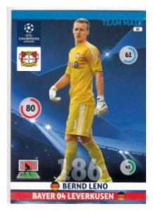 Team Mate, 2014-15 Adrenalyn Champions League, Bayer 04 Leverkusen, Bernd Leno