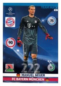 Team Mate, 2014-15 Adrenalyn Champions League, FC Bayern München, Manuel Neuer